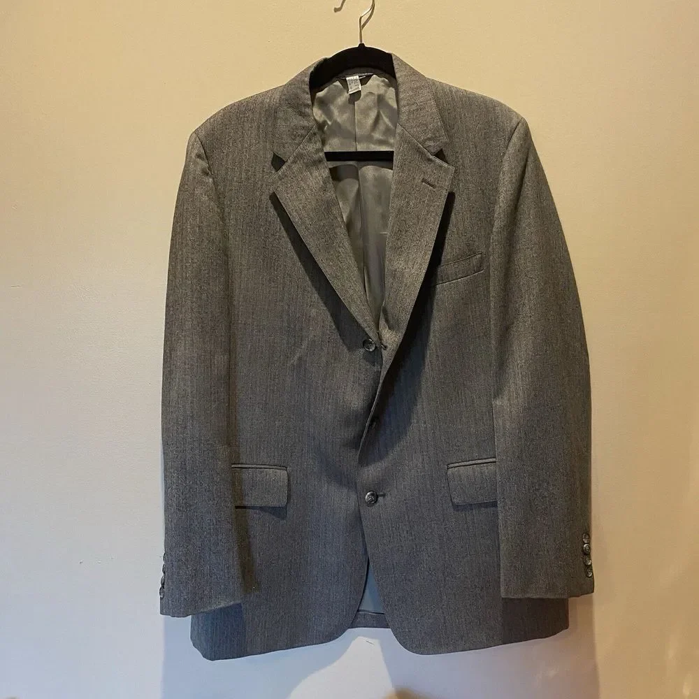 Cricketeer Budd's Alabama Wool Blazer Jacket Mens Chest Measures 44